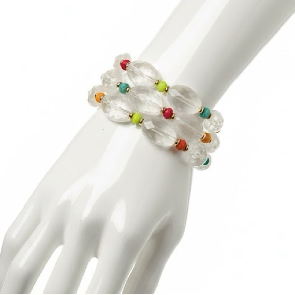 New York & Company Jewelry - New York & Co. 3-in-1 Stretch Beaded Bracelet (NWT) (Size: OSFM)